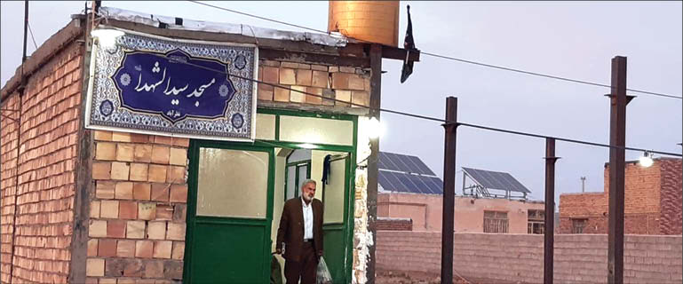 ساخت مسجد و اختصاص زمین برای احداث آرامگاه روستای نظرآباد در خوشاب